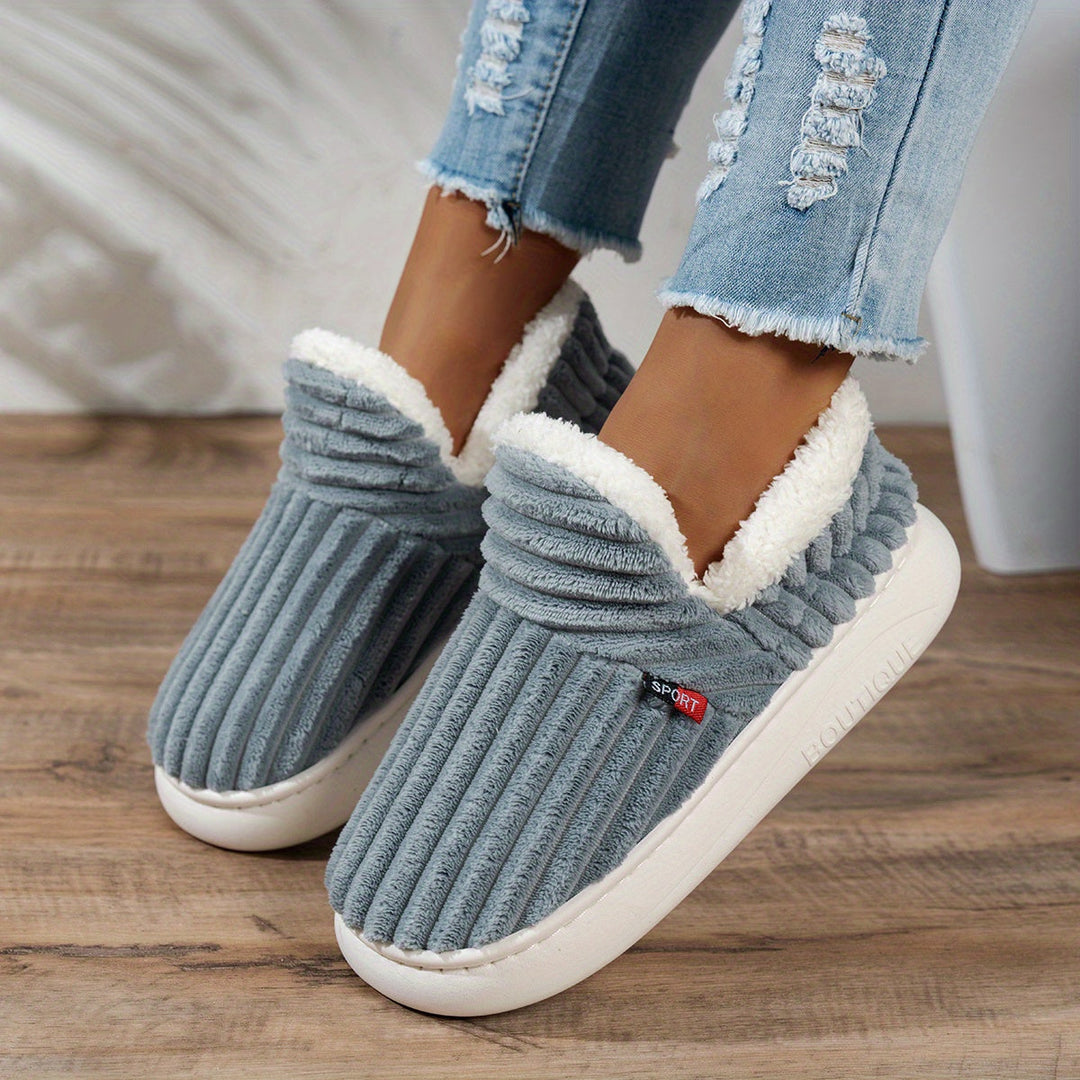 CozyStep | Winter Plush Slippers – Soft, Supportive & Perfect for Gifting
