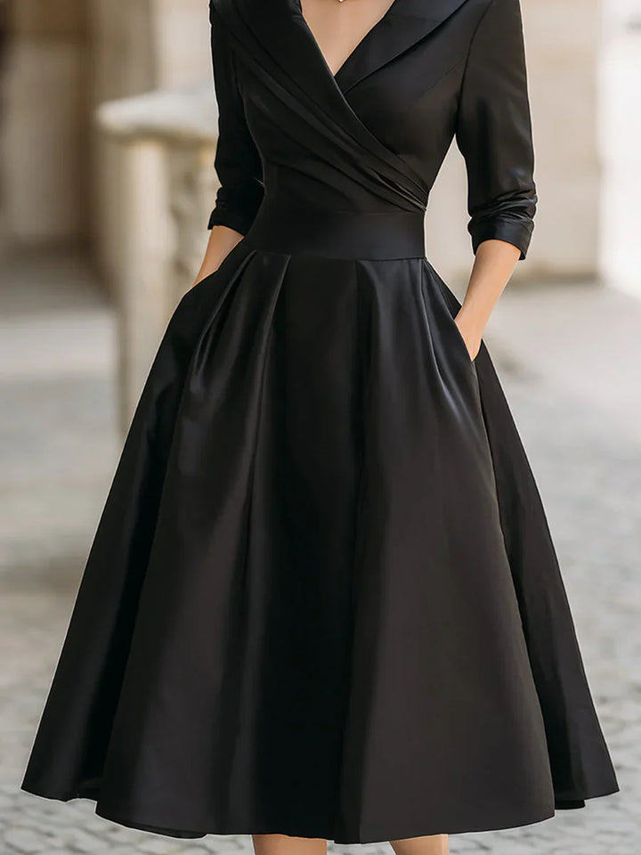 Clara | Elegant satin dress