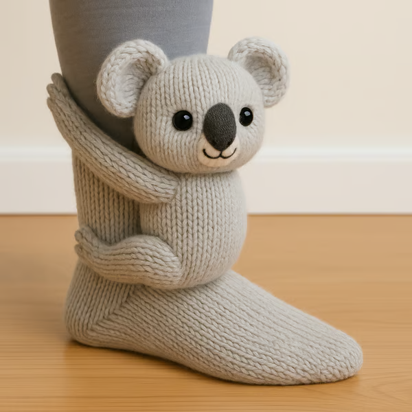 Cute & warm animal socks for the winter