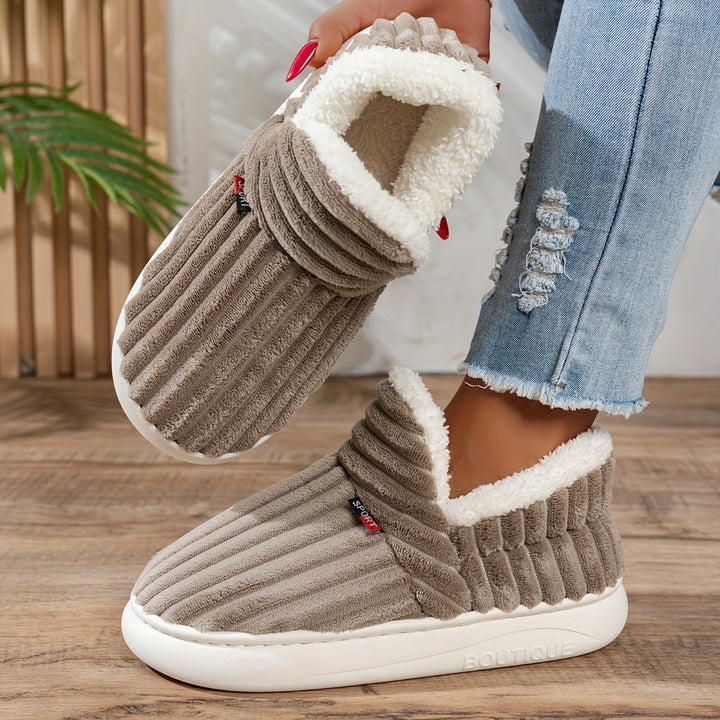 CozyStep | Winter Plush Slippers – Soft, Supportive & Perfect for Gifting