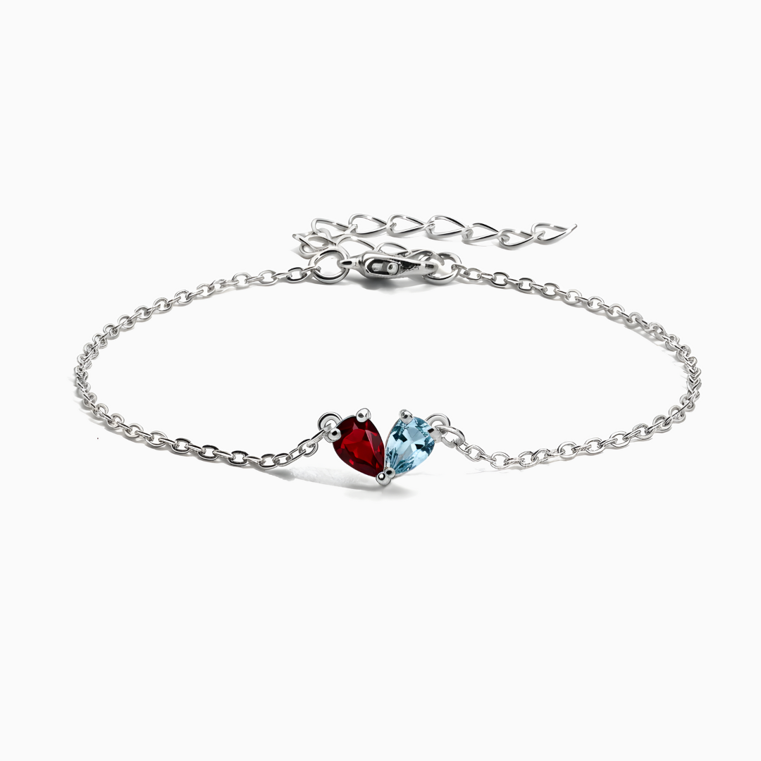 Two hearts bracelet | our unbreakable bond