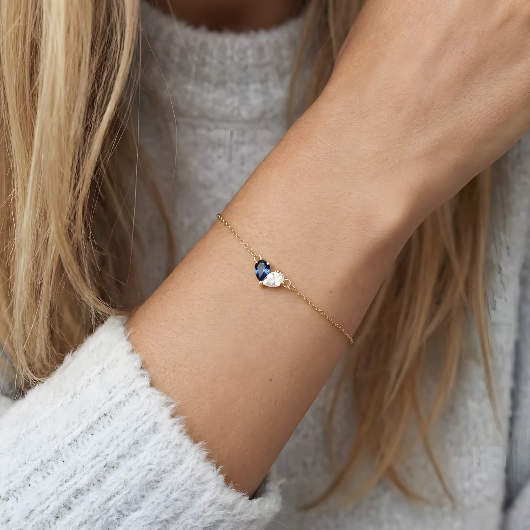 Two hearts bracelet | our unbreakable bond