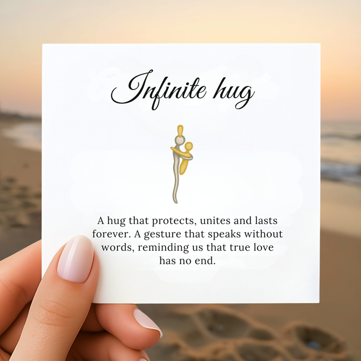 Infinite hug necklace