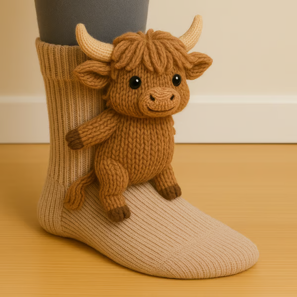 Cute & warm animal socks for the winter