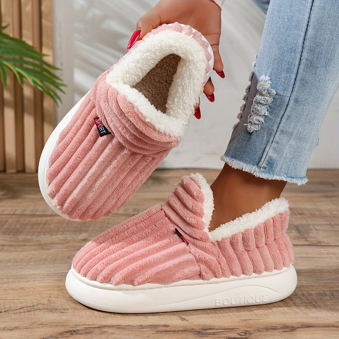 CozyStep | Winter Plush Slippers – Soft, Supportive & Perfect for Gifting