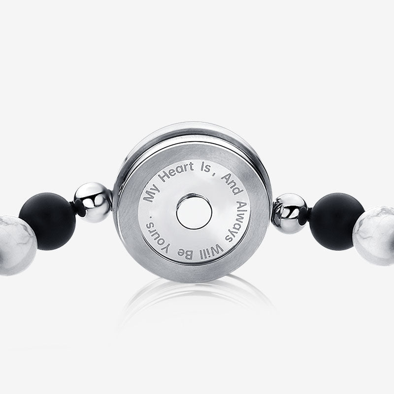 Sun & moon couple bracelet | two souls, one connection