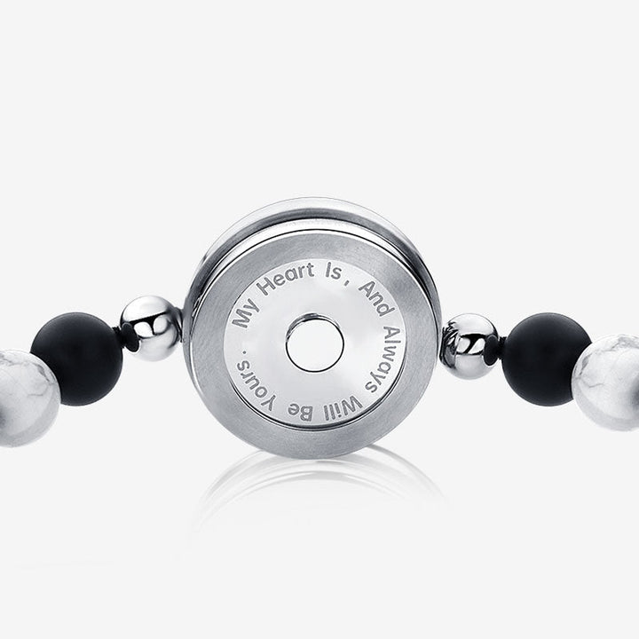 Sun & moon couple bracelet | two souls, one connection