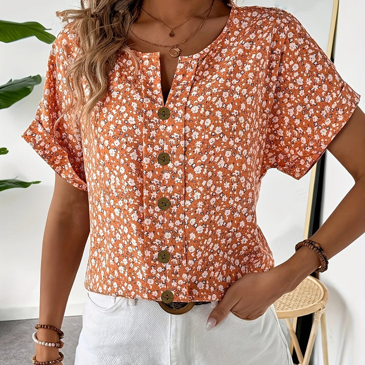MAIKA | Floral Button-up
