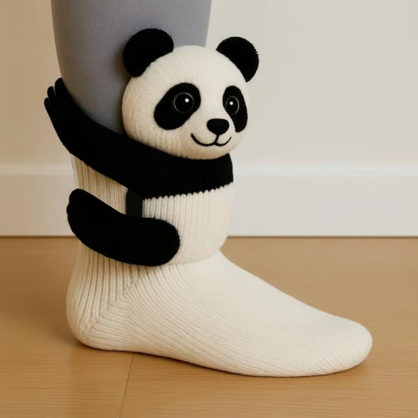Cute & warm animal socks for the winter