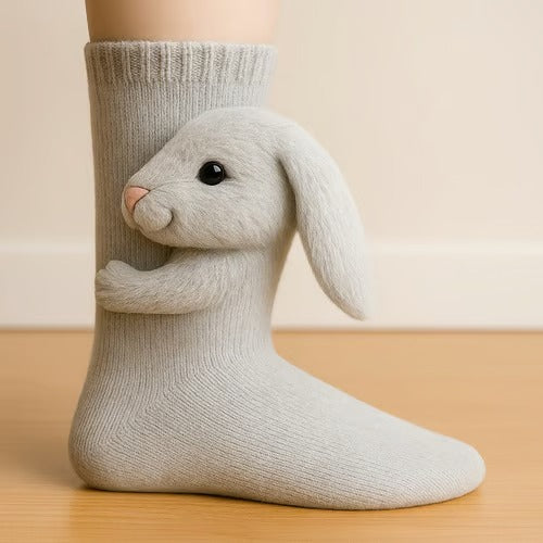 Cute & warm animal socks for the winter