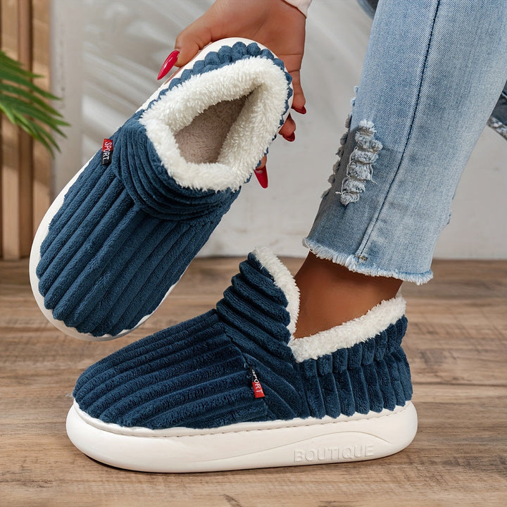 CozyStep | Winter Plush Slippers – Soft, Supportive & Perfect for Gifting