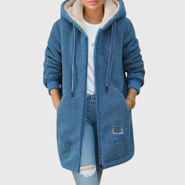 BIRGITTE | Cosy fleece coat