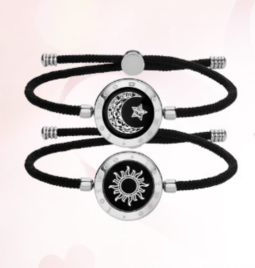 Sun & moon couple bracelet | two souls, one connection