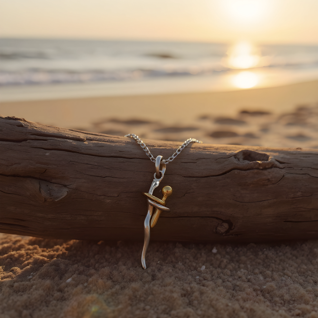 Infinite hug necklace