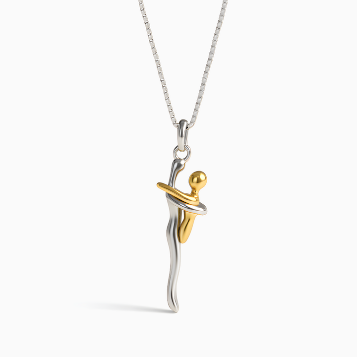 Infinite hug necklace