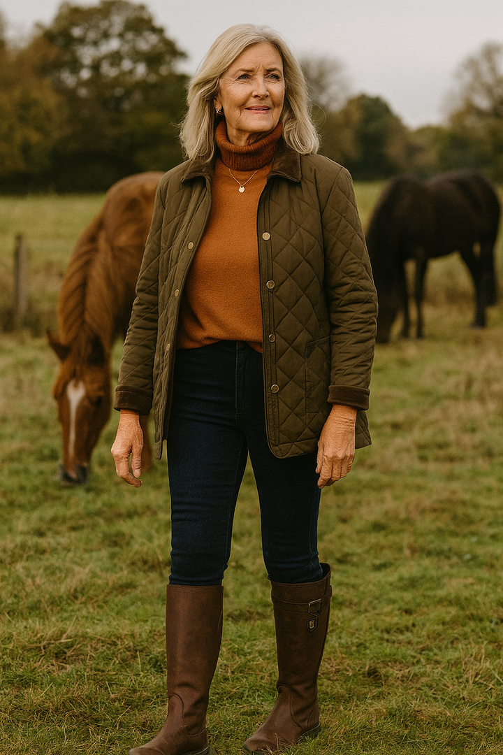 Maeve | Premium Waterproof Riding Boots – All-Weather Elegance