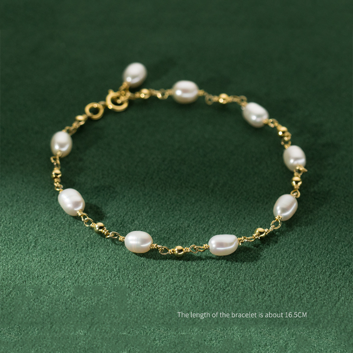 Baroque pearl bracelet
