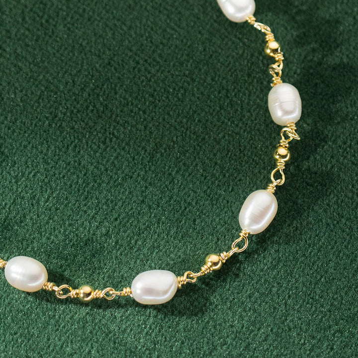 Baroque pearl bracelet