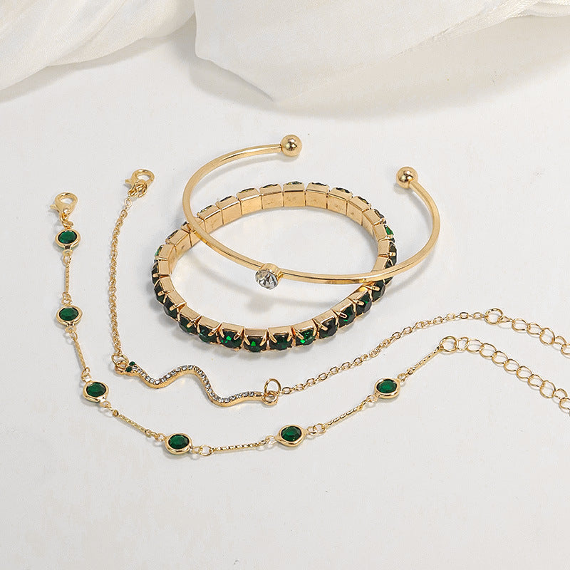 Arabella GOLD jewellery set