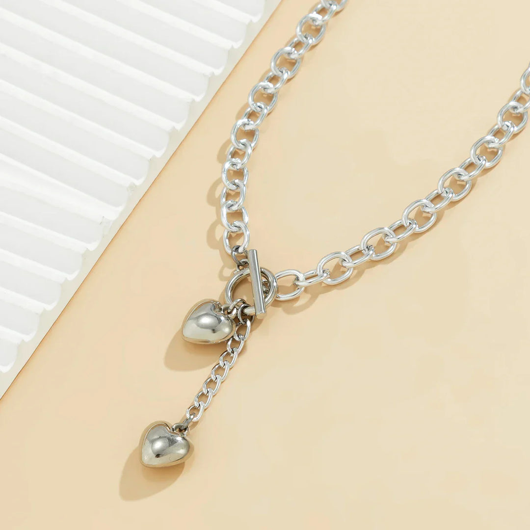 Chunky chain link necklace