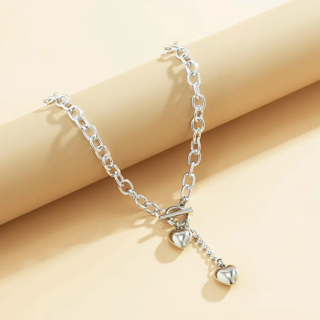 Chunky chain link necklace