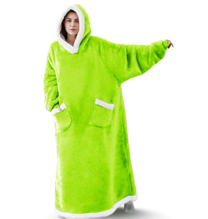 Aurora | Cozy fleece blanket hoodie – Your winter hug in style