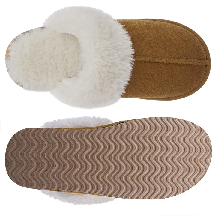 Aria | Luxe Suede Slippers – Comfort Redefined