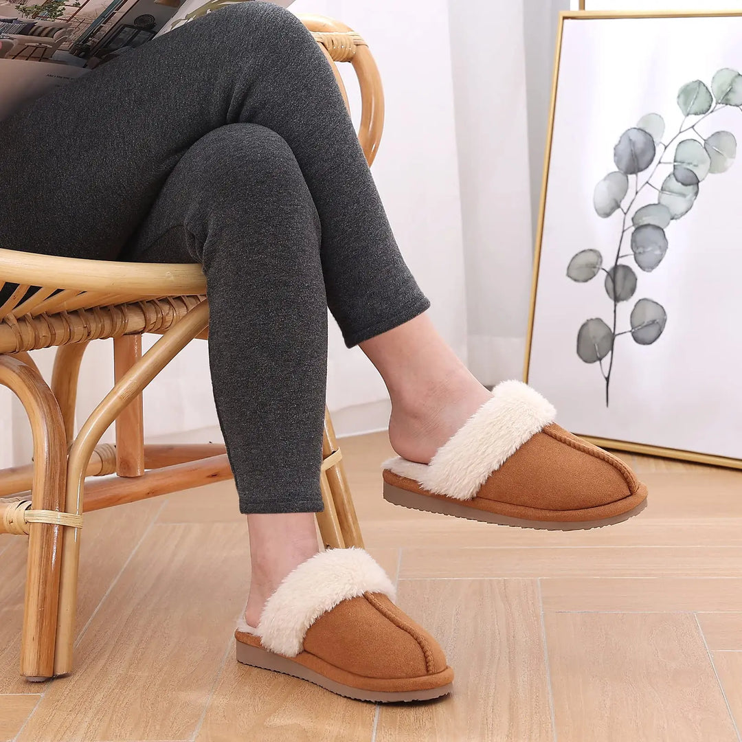 Aria | Luxe Suede Slippers – Comfort Redefined