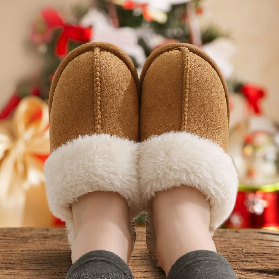 Aria | Luxe Suede Slippers – Comfort Redefined