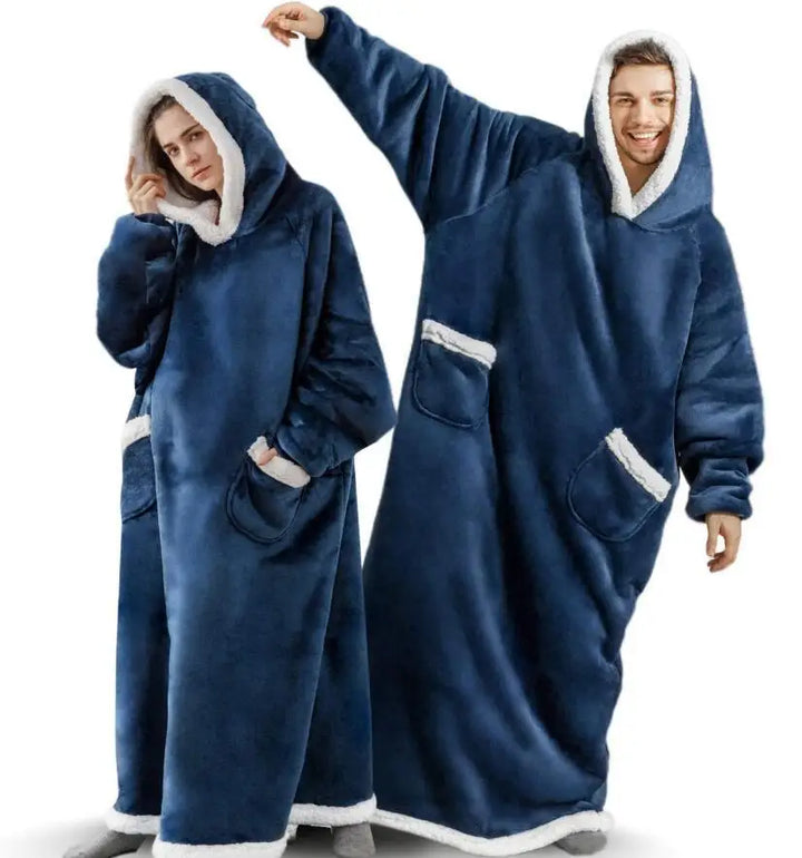 Aurora | Cozy fleece blanket hoodie – Your winter hug in style