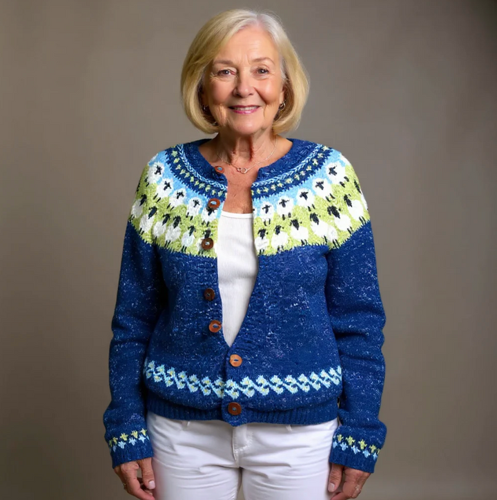 Madelyne | Vintage Icelandic Cardigan