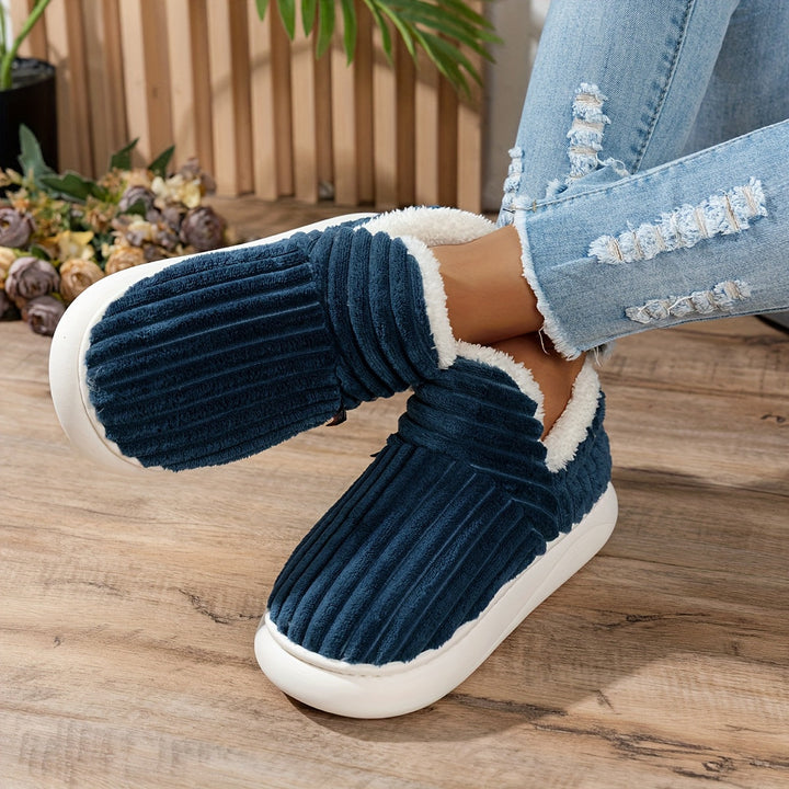 CozyStep | Winter Plush Slippers – Soft, Supportive & Perfect for Gifting