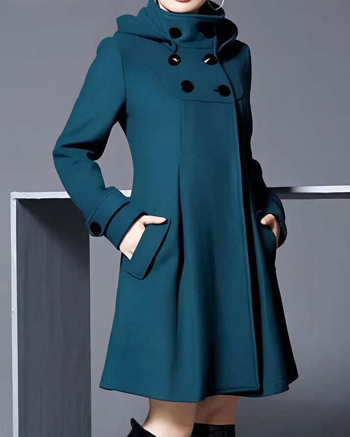 Monty | elegant hooded coat