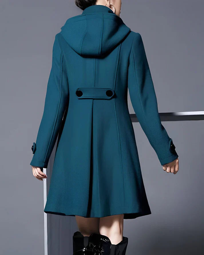 Monty | elegant hooded coat