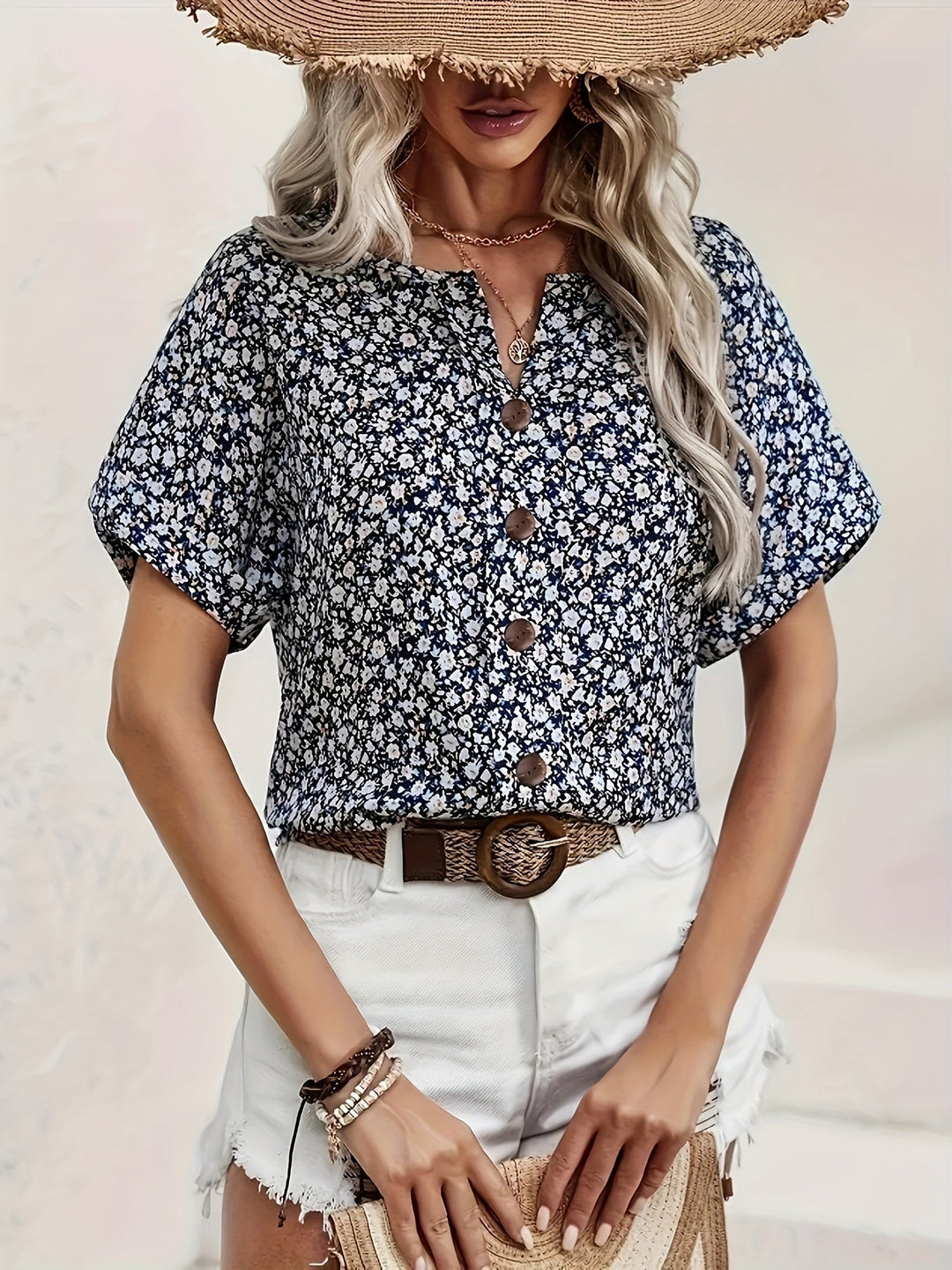 MAIKA | Floral Button-up