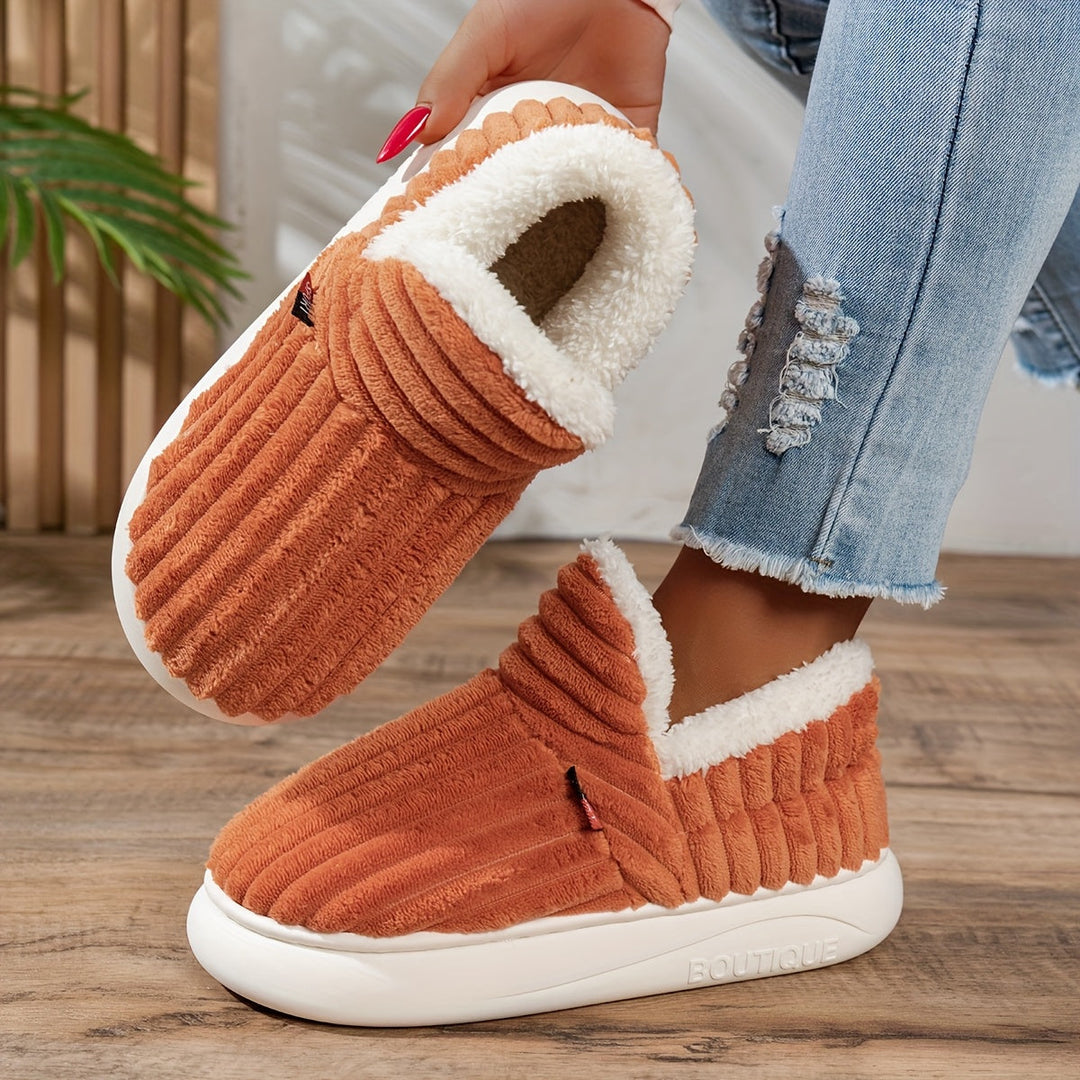 CozyStep | Winter Plush Slippers – Soft, Supportive & Perfect for Gifting
