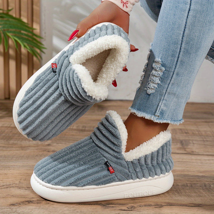 CozyStep | Winter Plush Slippers – Soft, Supportive & Perfect for Gifting
