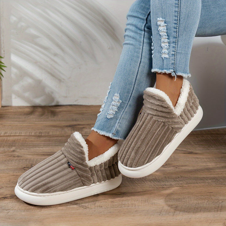CozyStep | Winter Plush Slippers – Soft, Supportive & Perfect for Gifting