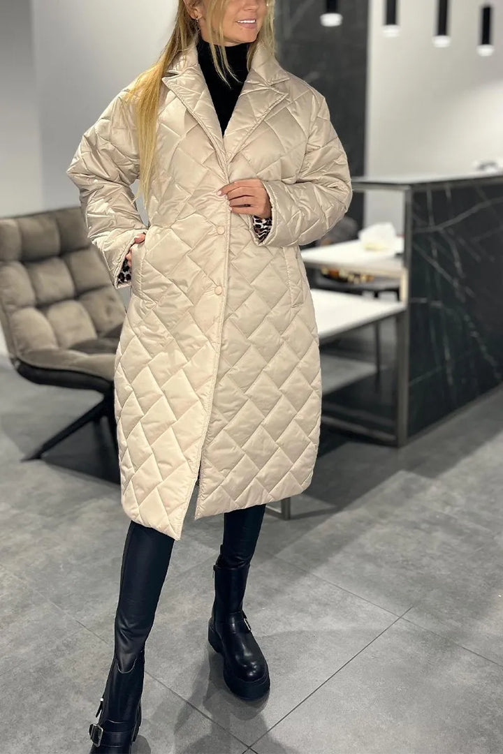 Nova | Reversible Quilted Coat - Two Styles in One, Premium Winter Essential