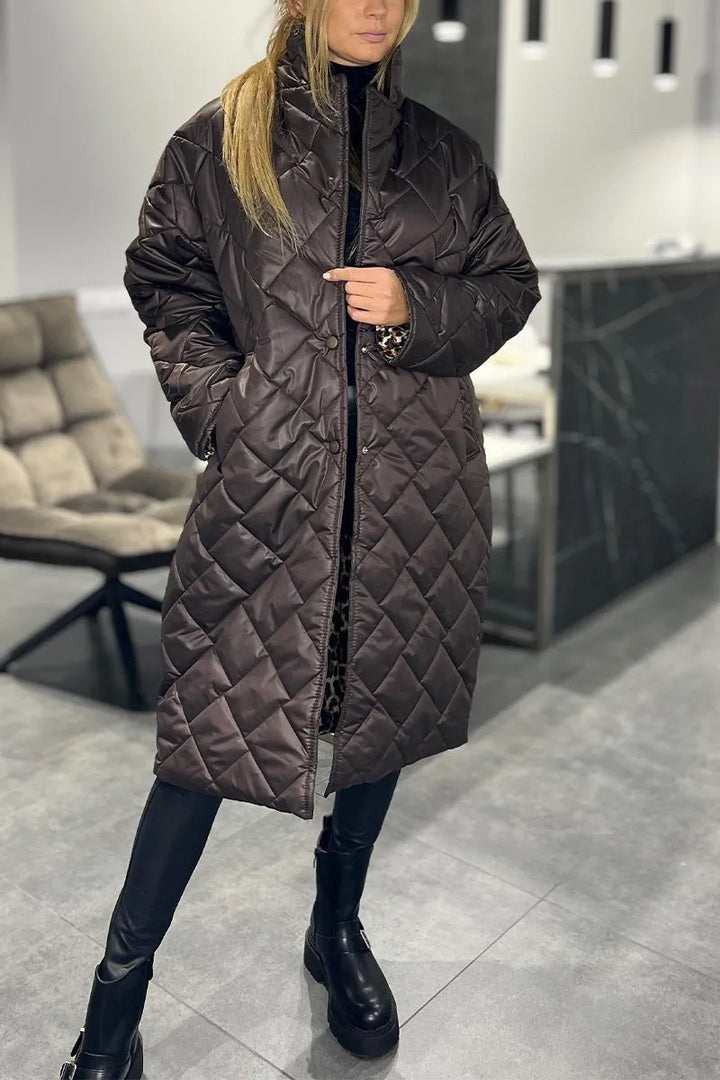 Nova | Reversible Quilted Coat - Two Styles in One, Premium Winter Essential
