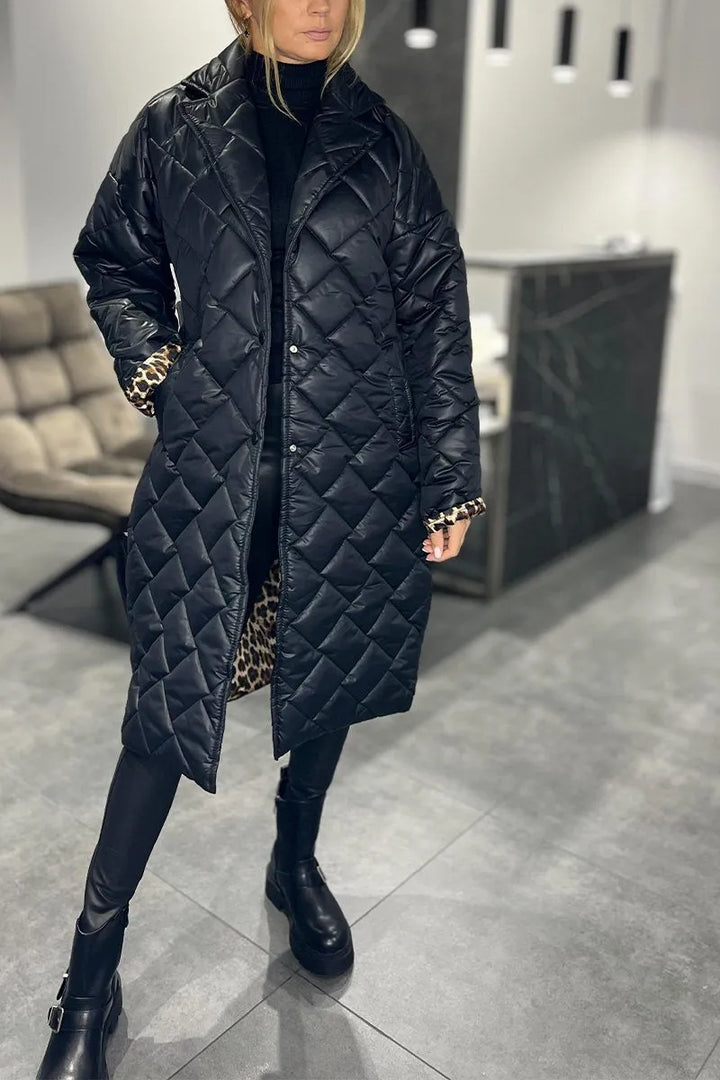 Nova | Reversible Quilted Coat - Two Styles in One, Premium Winter Essential