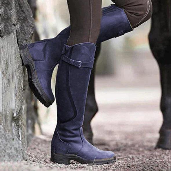 Maeve | Premium Waterproof Riding Boots – All-Weather Elegance