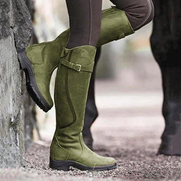 Maeve | Premium Waterproof Riding Boots – All-Weather Elegance